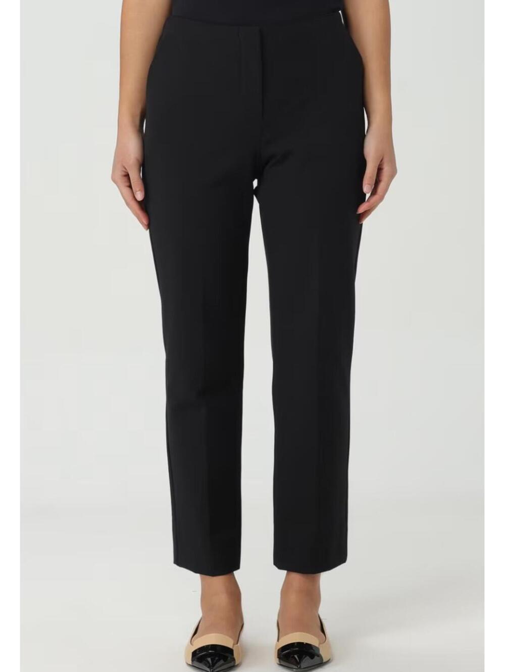 EMPORIO ARMANI black straight leg dress pants sz XL